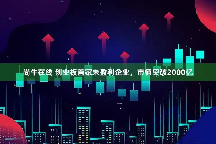 尚牛在线 创业板首家未盈利企业，市值突破2000亿